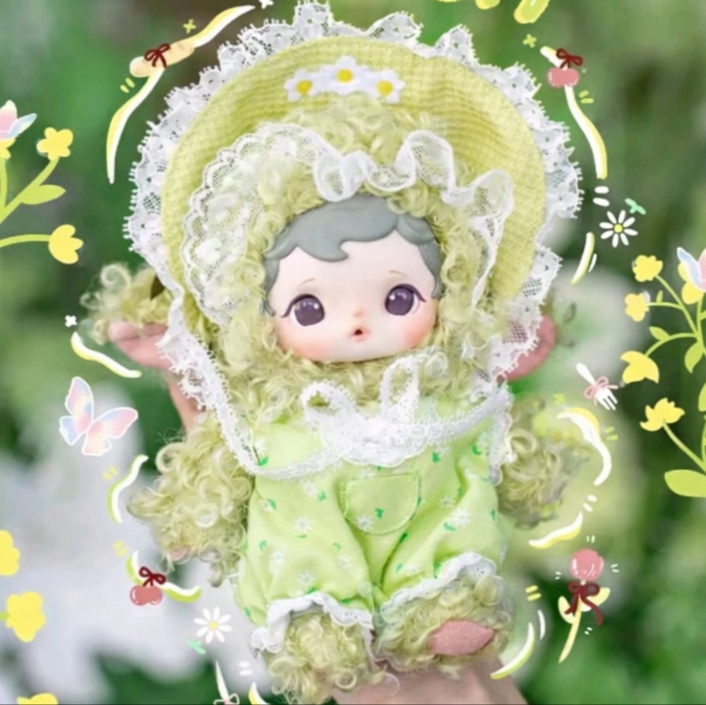 Moonie Pastoral Rhapsody Plush NEW - Green Apple